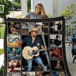 Jason Aldean Blanket Quilt H23