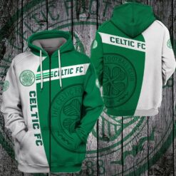 Celtic F.C Zip Hoodie 3d D22