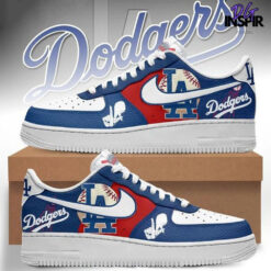Los Angeles Dodgers Air Force Shoes 1 VH22