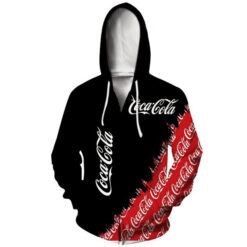 Coca-Cola Love a1 Zip Hoodie 3d D22