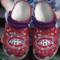 Montreal Canadiens Clogs Shoes 1 VH22