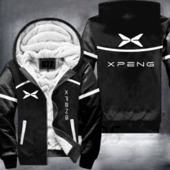 Xpeng Black Fleece Jacket D22