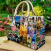 Blur Leather Hand Bag 1 D22