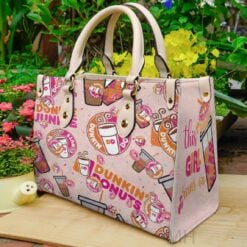 Dunkin Donut Leather Hand Bag 2 VH22
