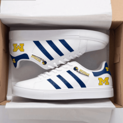Michigan Wolverines Stan Smith Shoes 3 VH22