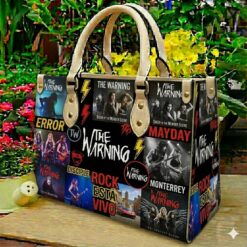 he Warning Leather HandBag 2 VH22
