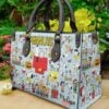 Snoopy Leather Handbag 3 H23