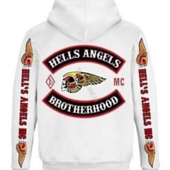 Hells Angels 1g Hoodie Zip D22