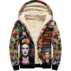 Frida Kahlo Fleece Jacket H23