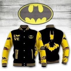 The Bat Man Baseball Jacket D22