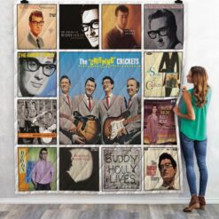 The Buddy Holly Lover Blanket Quilt D22