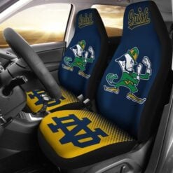Notre Dame Fighting Irish Car Seat Covers D22