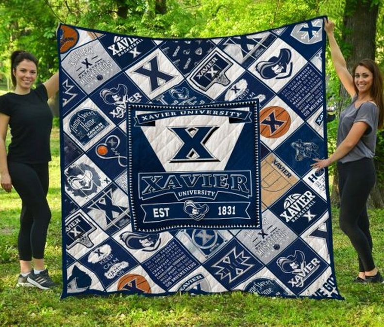 ncaa-xavier-musketeers-quilt-blanket-1242zcqjw ncaa xavier musketeers quilt blanket 1242zcqjw