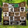 Western Michigan Bronco Lover Blanket Quilt D22