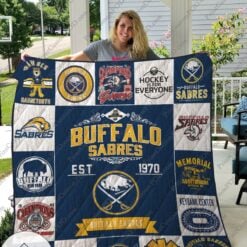 Buffalo Sabres Blanket Quilt VH22