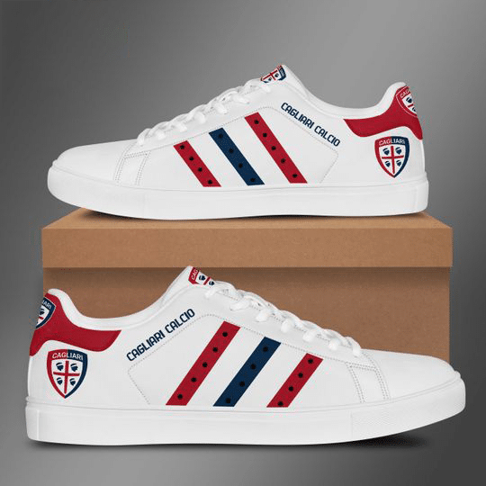 Cagliari Calcio Stan Smith Shoes 1 Cagliari Calcio Stan Smith Shoes