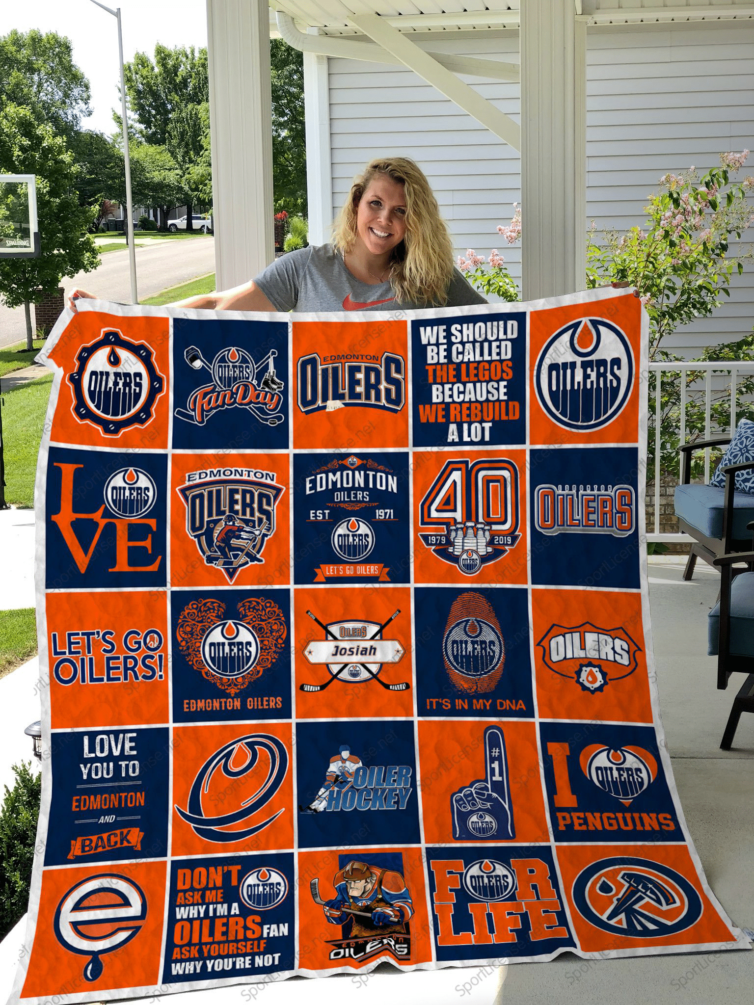 Edmonton Oilers Lover Blanket 1 Edmonton Oilers Lover Blanket