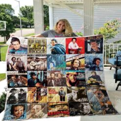 Merle Haggard Blanket
