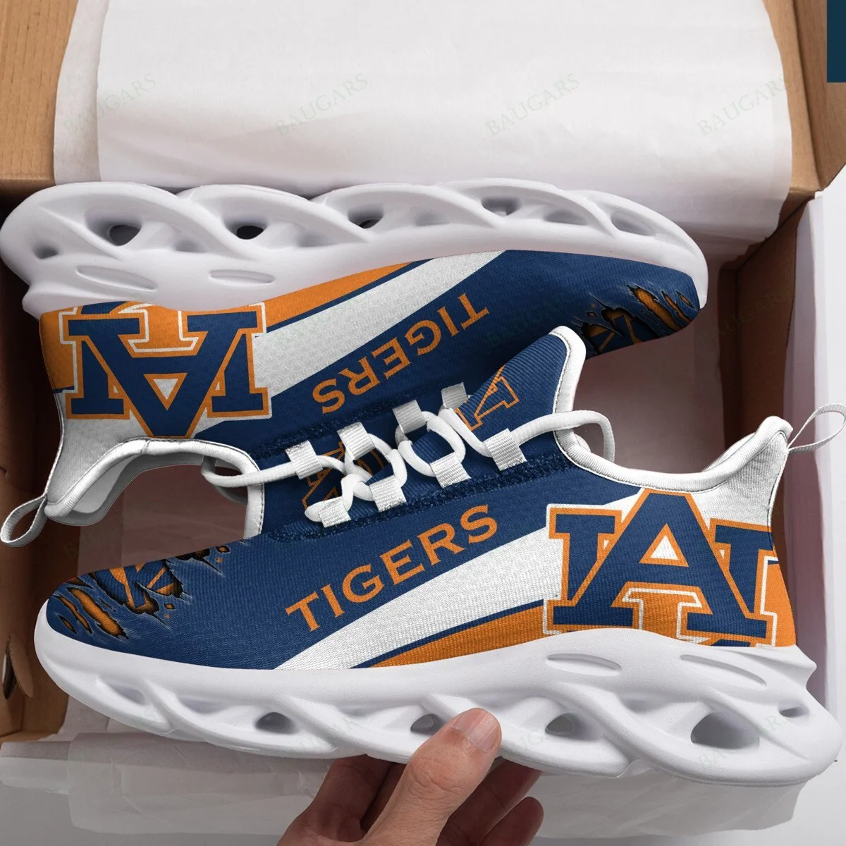 Auburn Tigers Max Soul Shoes 1 Auburn Tigers Max Soul Shoes
