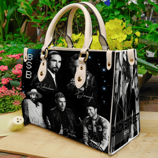 Backstreet Boys 3 Leather Handbag 1 Backstreet Boys 3 Leather Handbag
