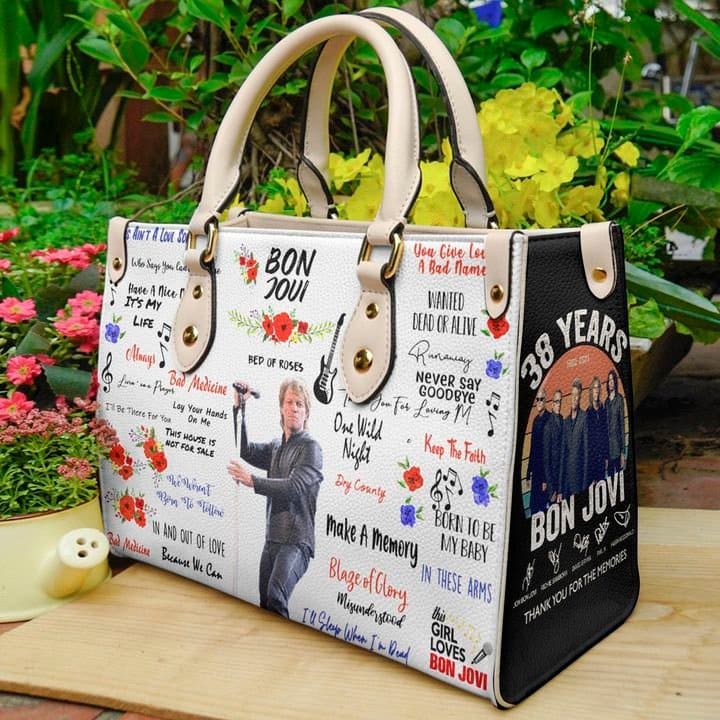 Bon Jovi 6 Leather Handbag 1 Bon Jovi 6 Leather Handbag