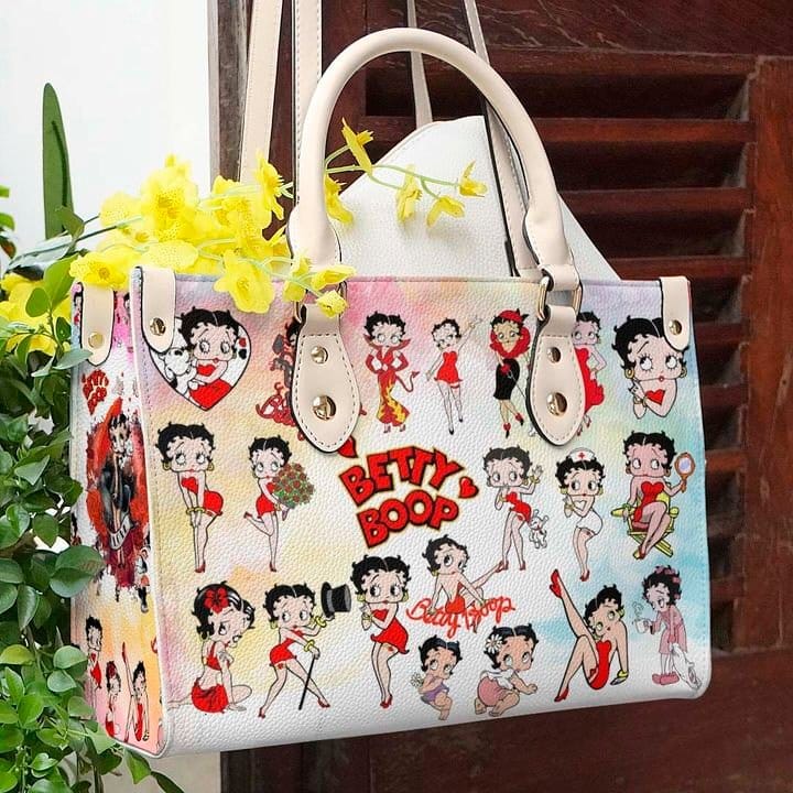Betty Boop 2 Leather Handbag 1 Betty Boop 2 Leather Handbag