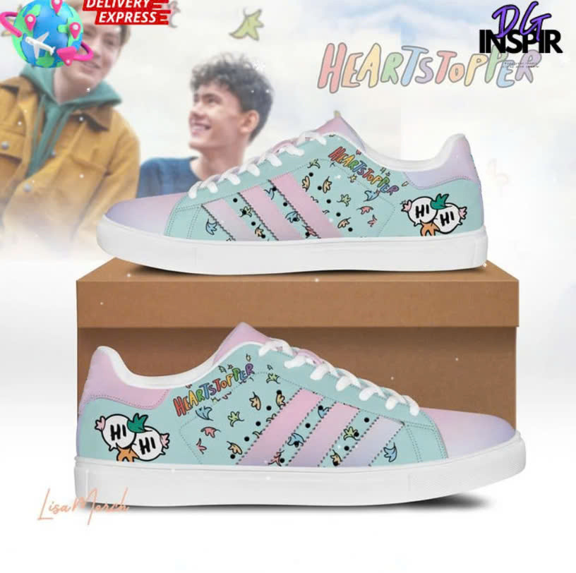 Heartstopper Stan Smith Shoes 1 Heartstopper Stan Smith Shoes