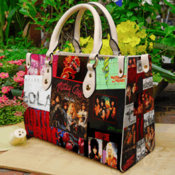 Motley Crue Leather Handbag