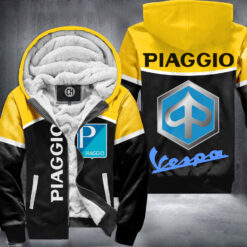 Vespa Yellow Fleece Jacket