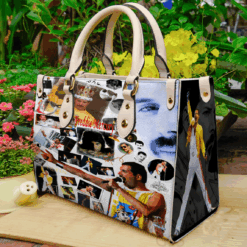 Freddie Mercury 1c Leather Handbag