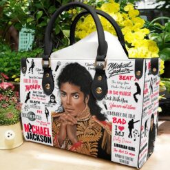 Michael Jackson Lover 2 Leather Handbag