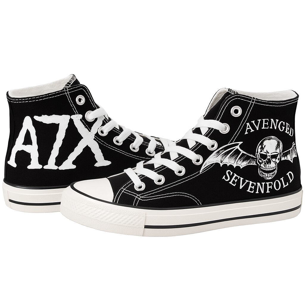 Avenged Sevenfold 1 High Top Shoes 1 Avenged Sevenfold 1 High Top Shoes
