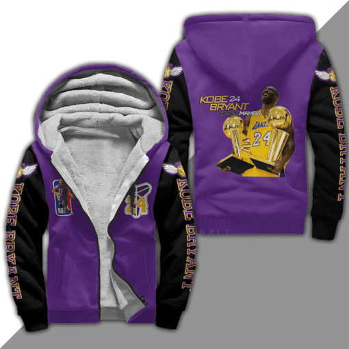 Kobe Bryant Fleece Jacket 1 Kobe Bryant Fleece Jacket