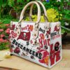 Tampa Bay Buccaneers Leather Handbag