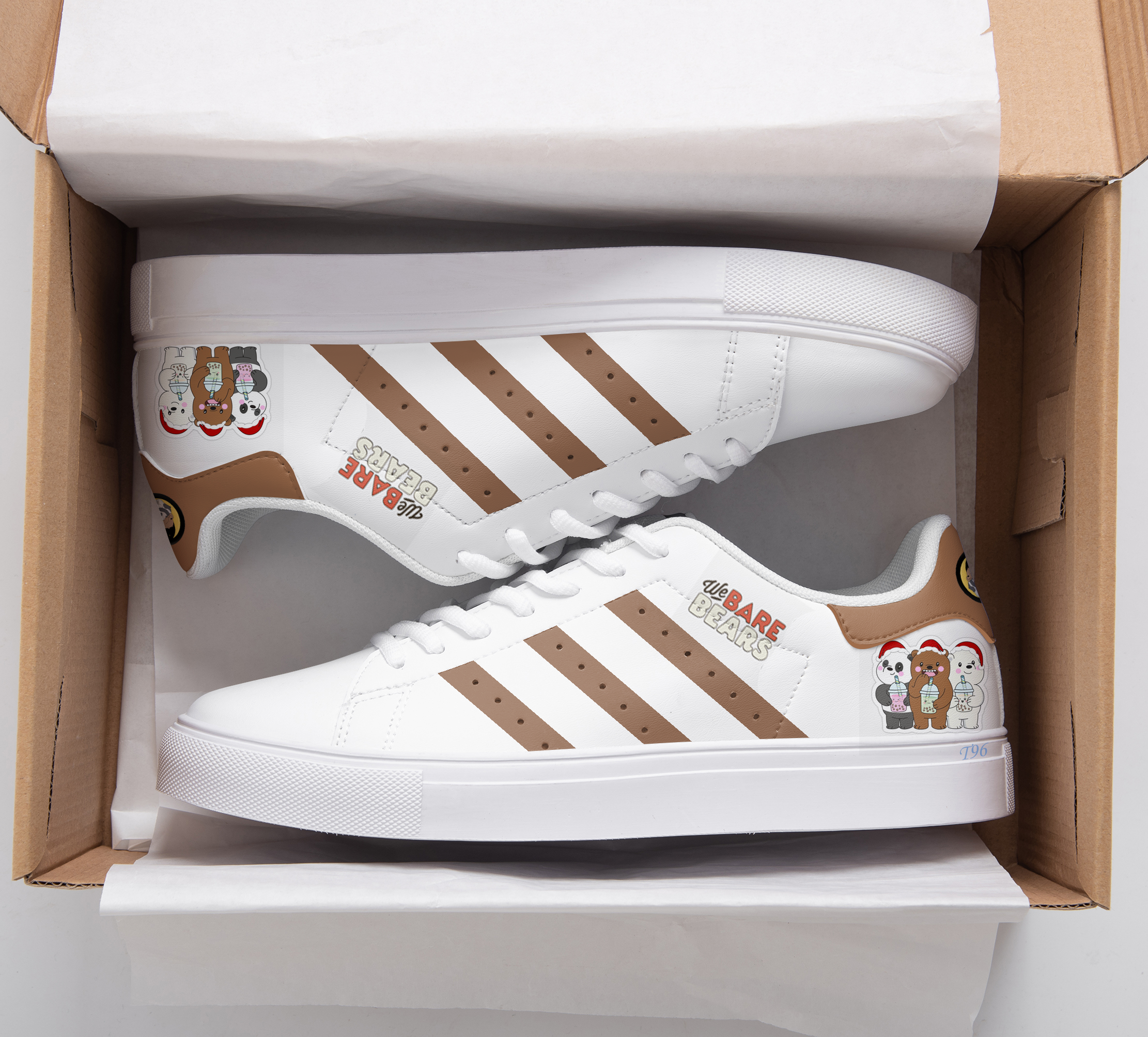We Bare Bears Stan Smith Shoes 1 We Bare Bears Stan Smith Shoes