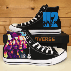 U2 Band High Top Shoes
