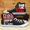 U2 Band Lover High Top Shoes