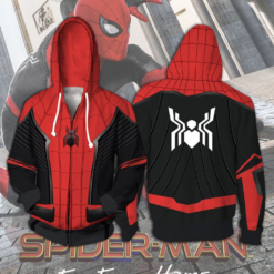 Spider Man A4 Hoodie Zip Hoodie 3D