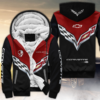 Chevrolet Corvette Car Fleece Jacket