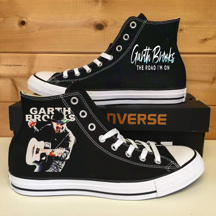 Garth Brooks High Top Shoes 1 Garth Brooks High Top Shoes
