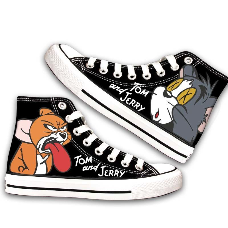 Tom & Jerry High Top Shoes 1 Tom & Jerry High Top Shoes