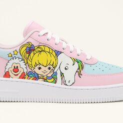 Rainbow Brite Air Force Shoes