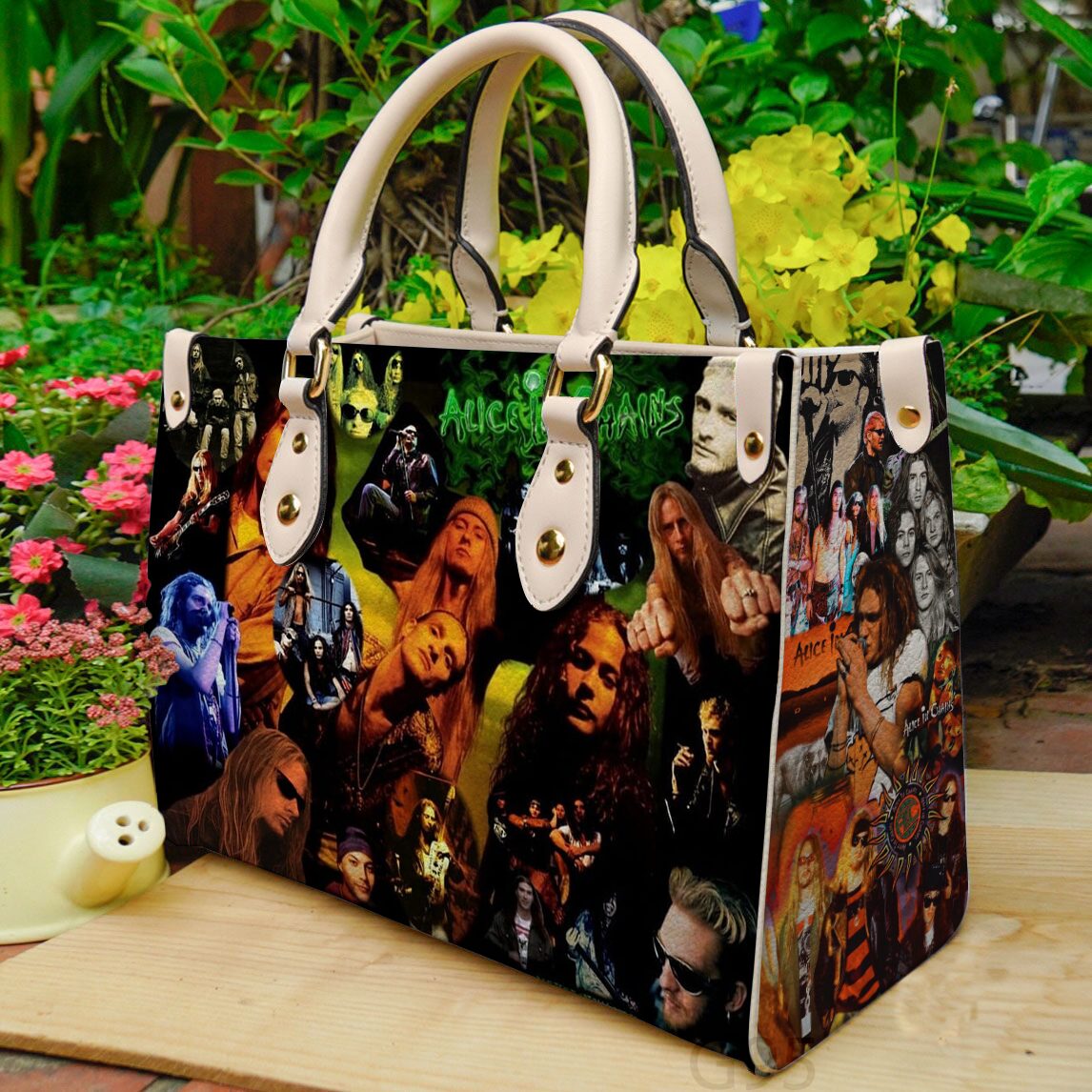 Alice In Chains Lover 1 Leather Handbag 1 Alice In Chains Lover 1 Leather Handbag