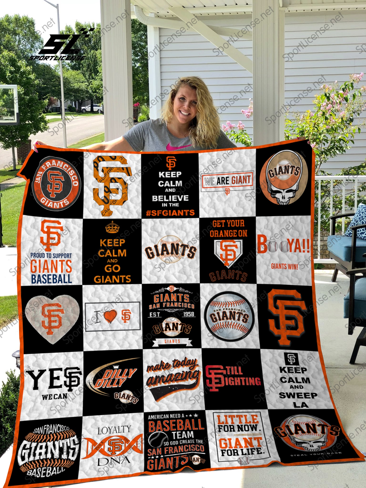 San Francisco Giants 1 Blanket 1 San Francisco Giants 1 Blanket