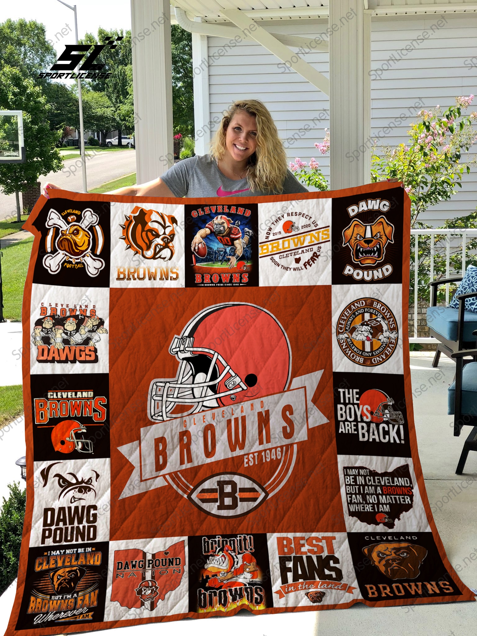 Cleveland Browns 1 Blanket 1 Cleveland Browns 1 Blanket