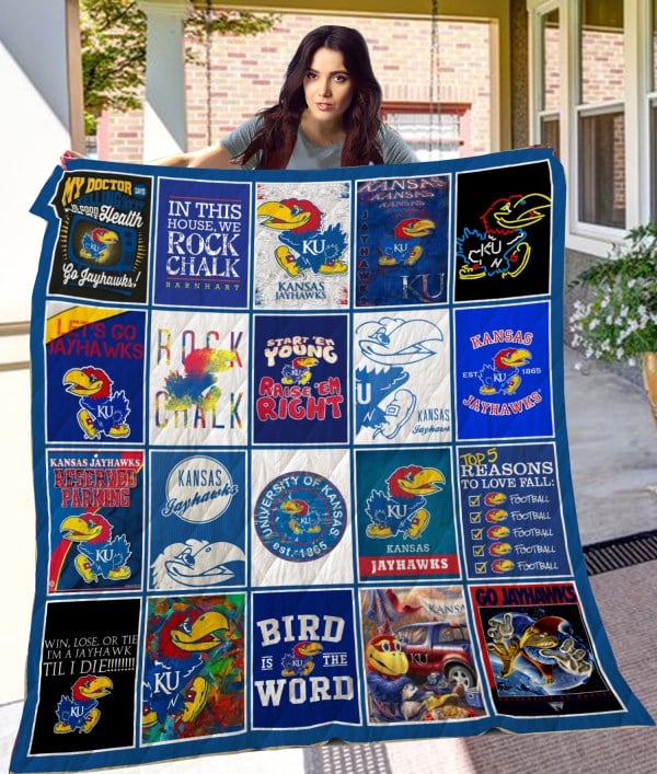 Kansas Jayhawks Blanket 1 Kansas Jayhawks Blanket