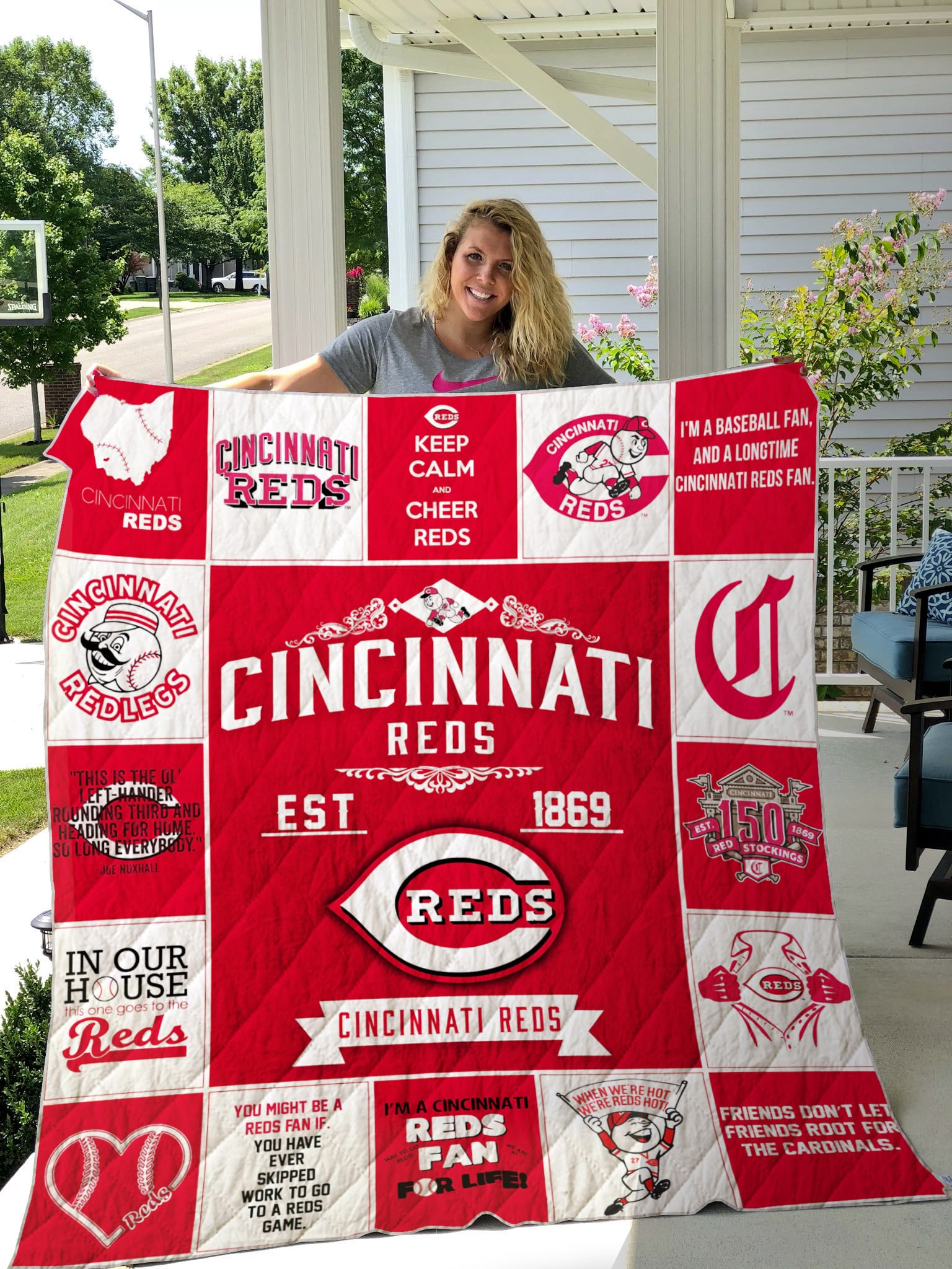 Cincinnati Reds 1a Blanket 1 Cincinnati Reds 1a Blanket