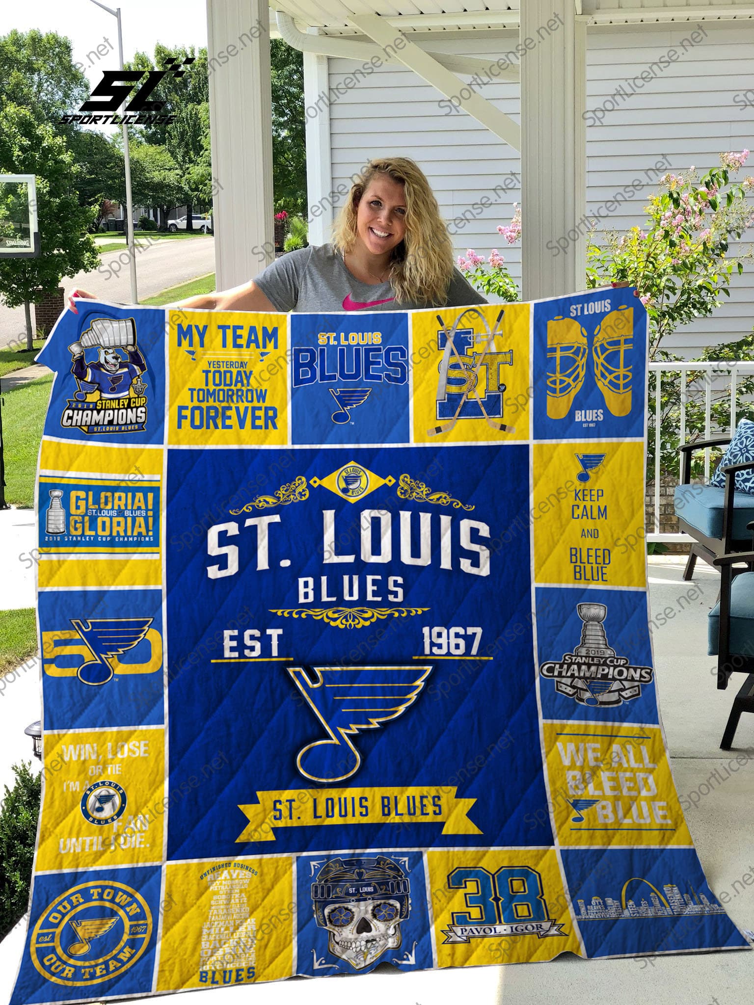 St. Louis Blue Blanket 1 St. Louis Blue Blanket