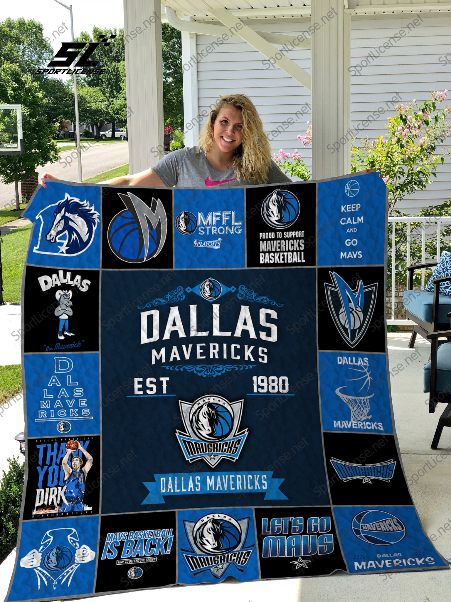 Dallas Mavericks Blanket 1 Dallas Mavericks Blanket