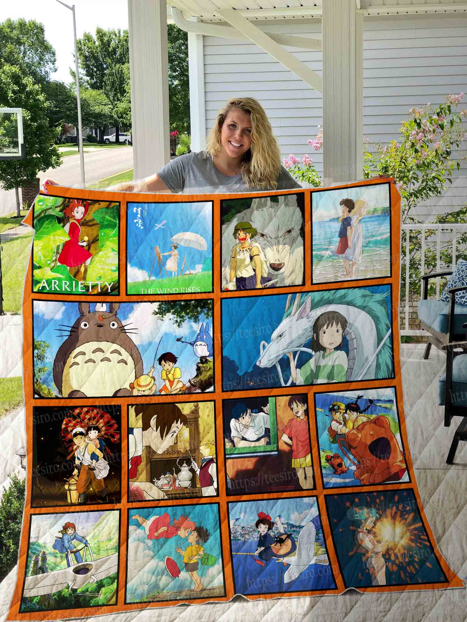 Studio Ghibli Blanket 1 Studio Ghibli Blanket